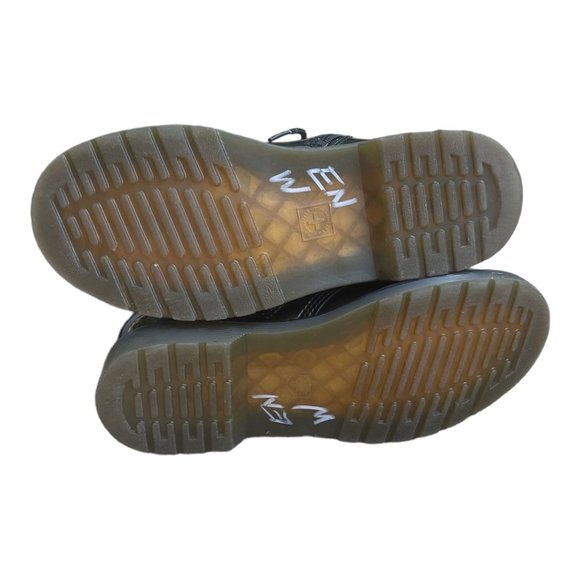 Dr. Martens 1460 Patent Black Combat Boots (Combs) - Picture 6 of 9